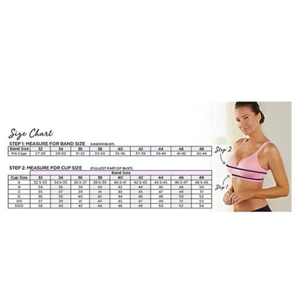 Breezies Floral Leaf Overlay Contour Wirefree Bra Cloudless Blue Sz 40C A391264 - Picture 5 of 13